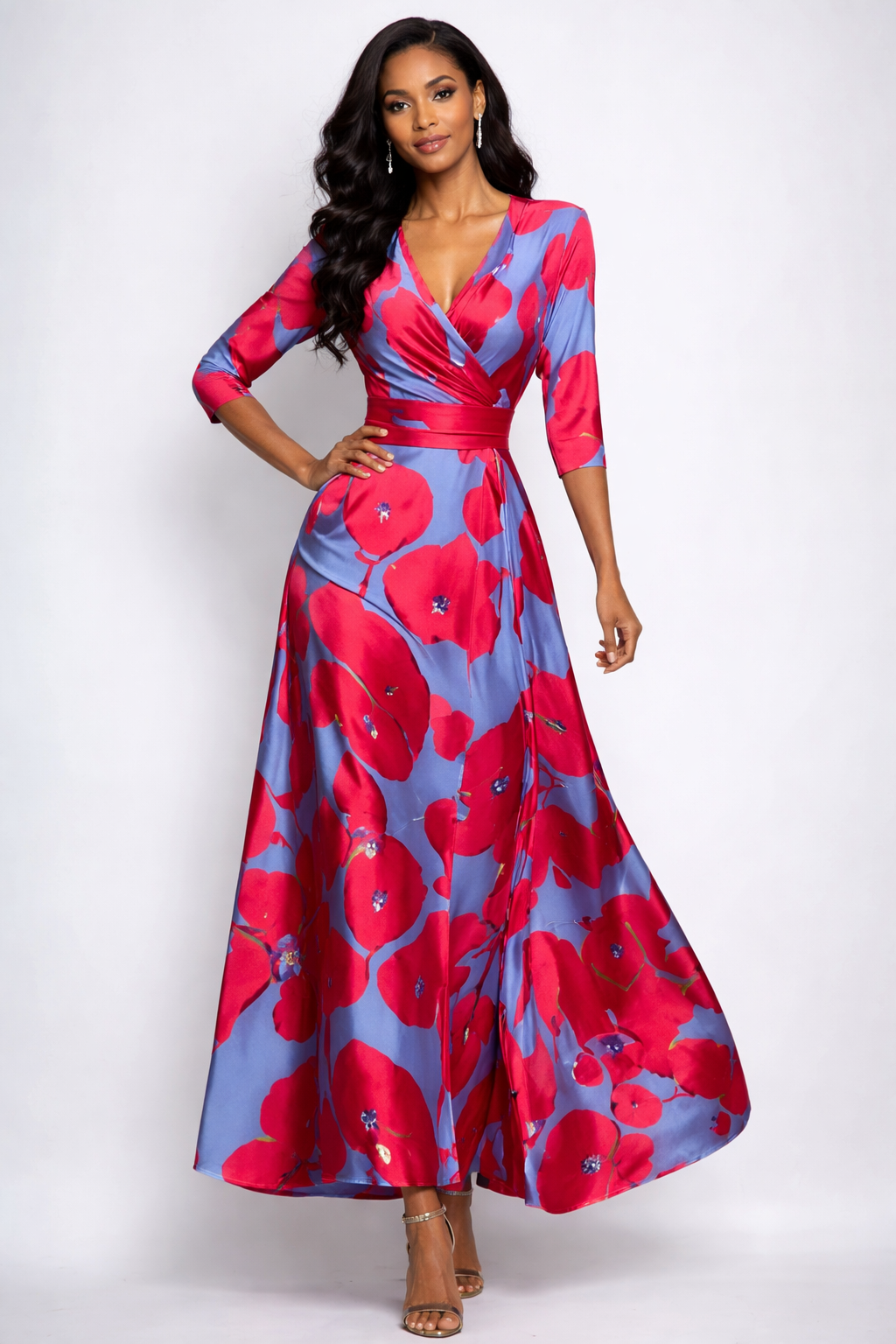 Emily - Grace Floral Maxi Dress