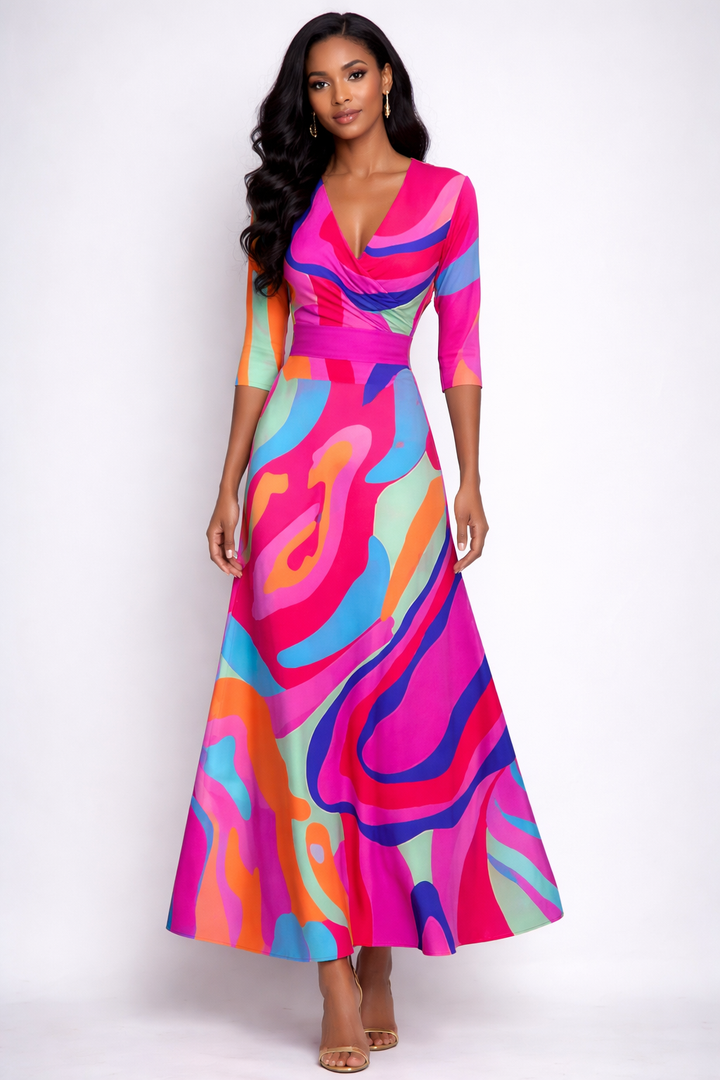Emily - Grace Floral Maxi Dress