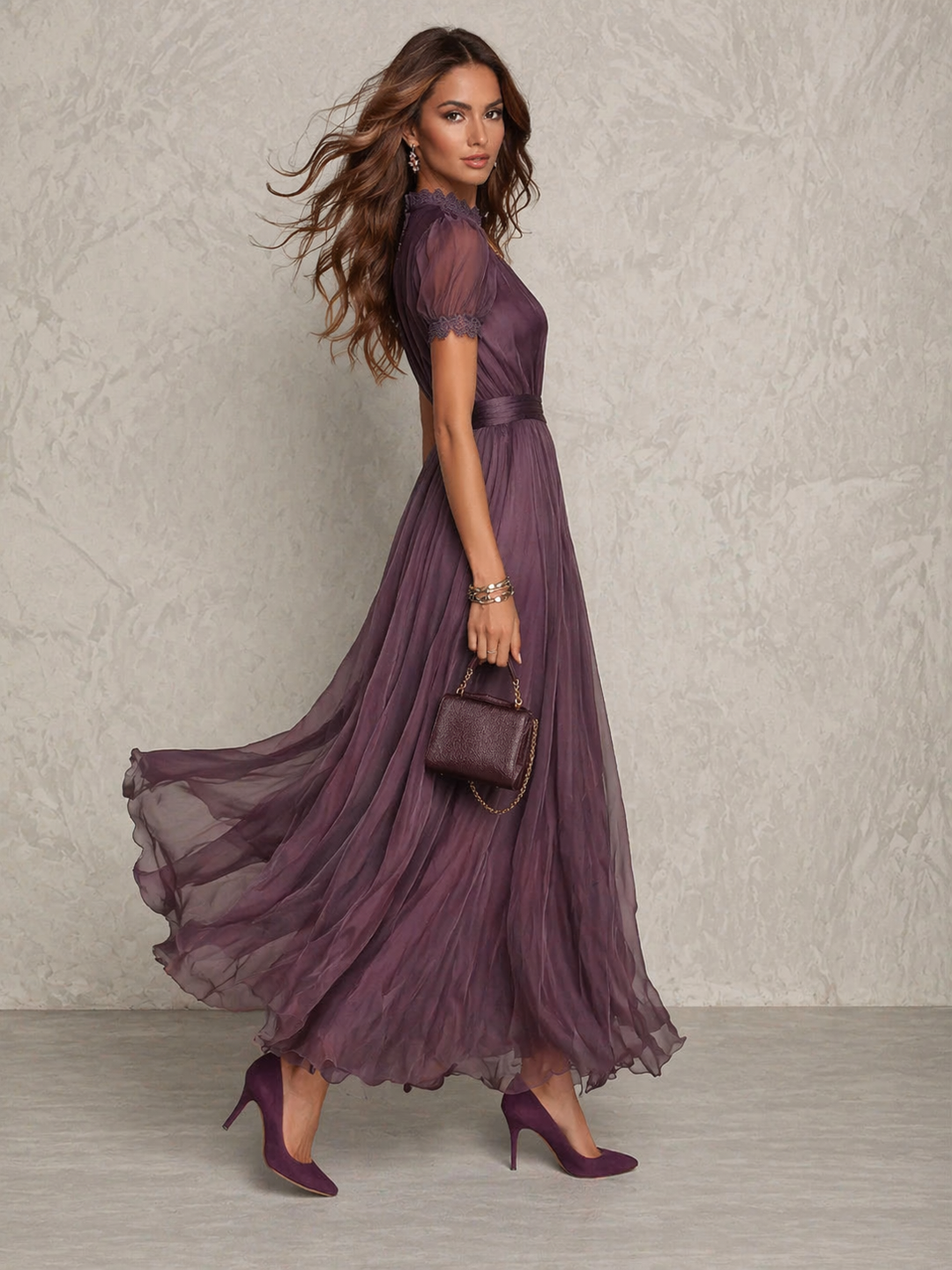 Diana – Elegant Flowing Maxi Dress