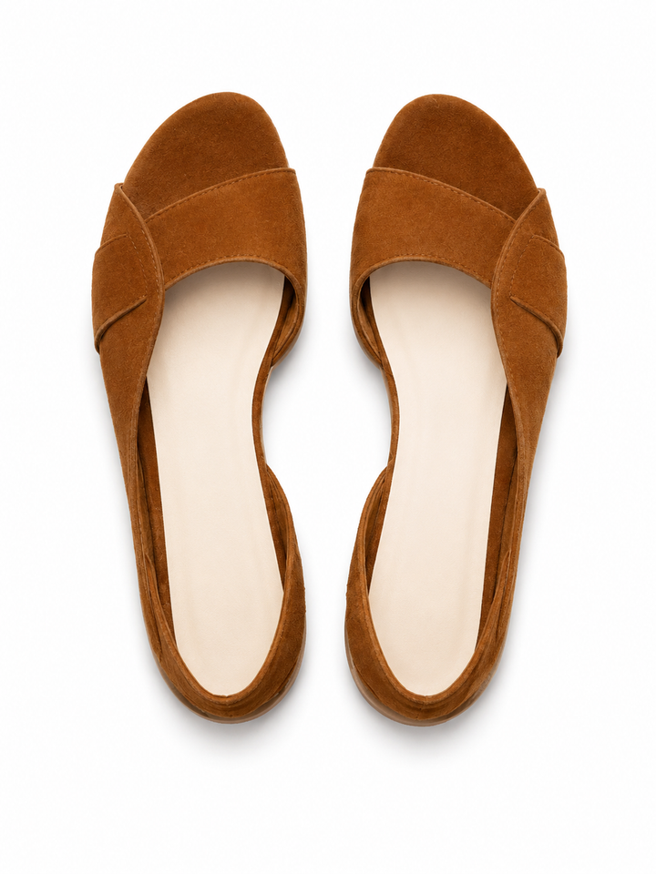Vivienne™ – Cross Strap Comfort Sandals