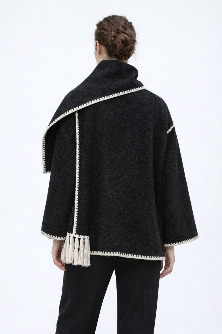 Lara - Pure Luxe Wool Cape