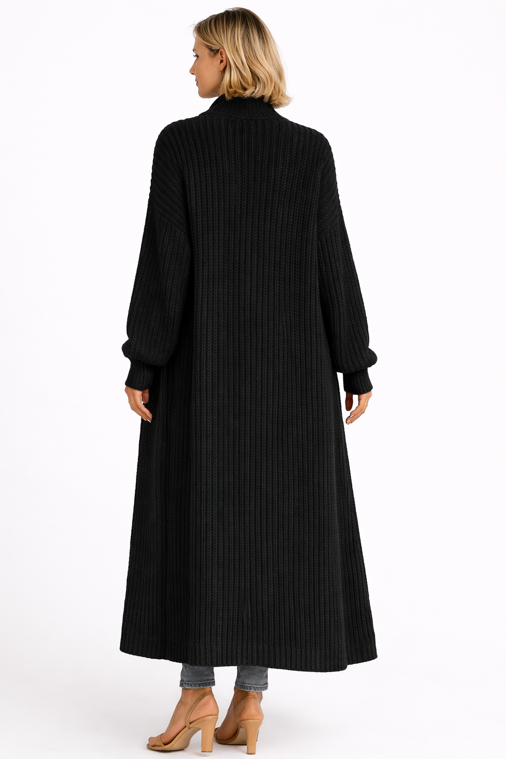 Margaret - Statement Long Knit Vest
