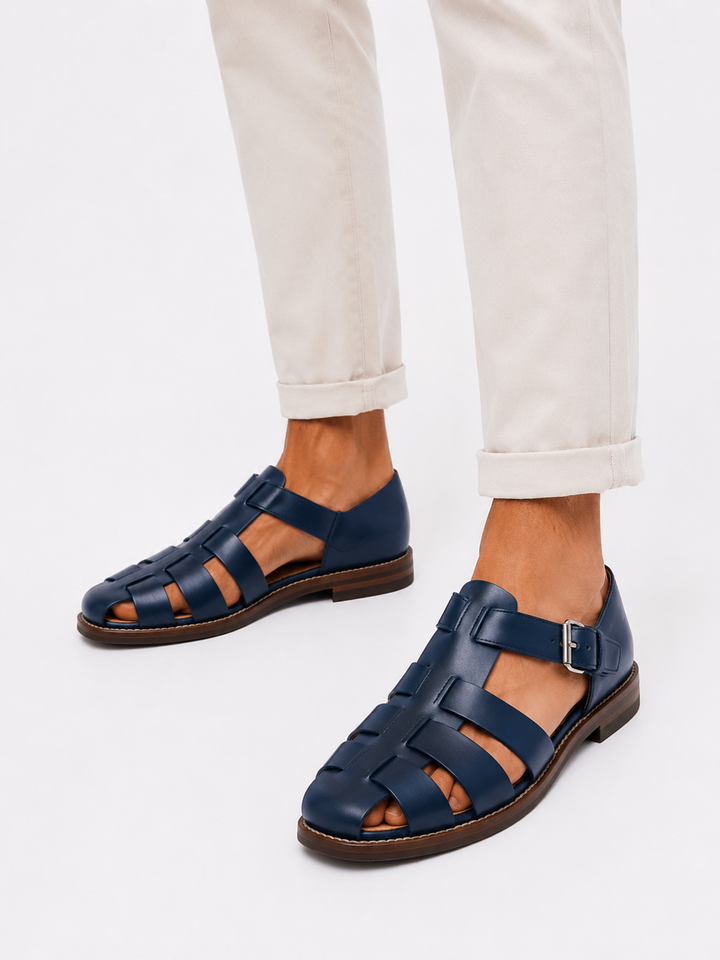 Fabian™ – Classic Fisherman Leather Sandals