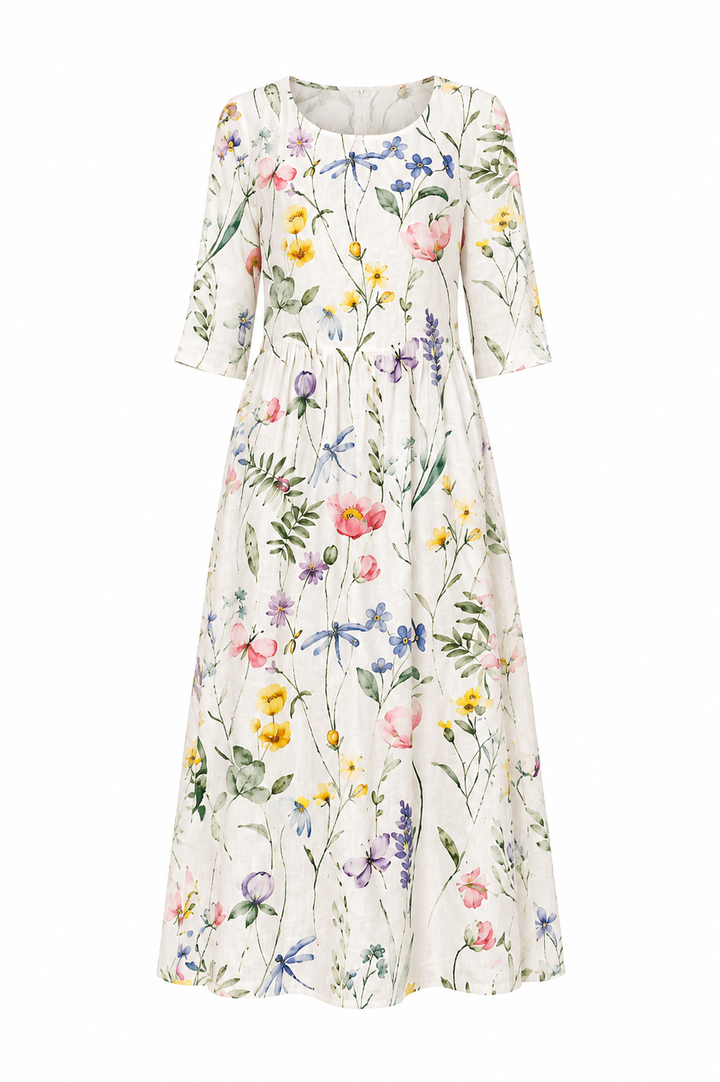 Rosalie™ | Botanical Breeze Maxi Dress