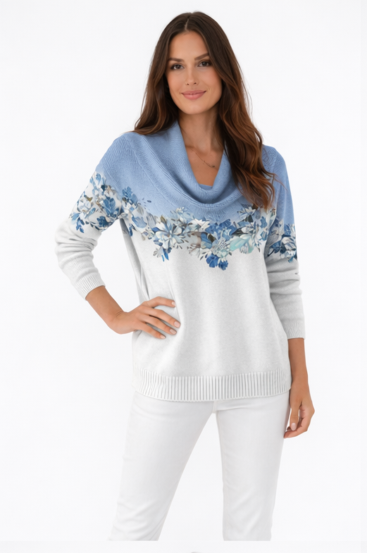 Sophie- Floral Comfort Sweater
