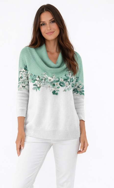 Sophie- Floral Comfort Sweater