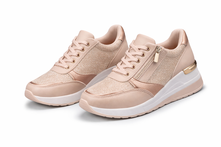 Elena-Comfort Zip Sneaker