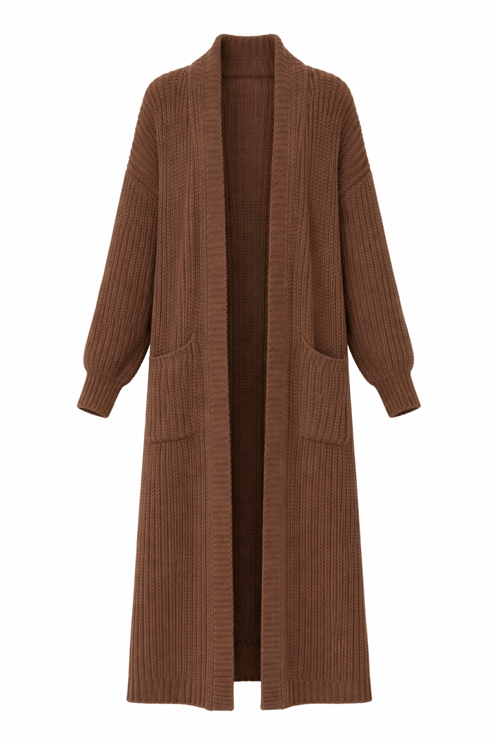 Margaret - Statement Long Knit Vest