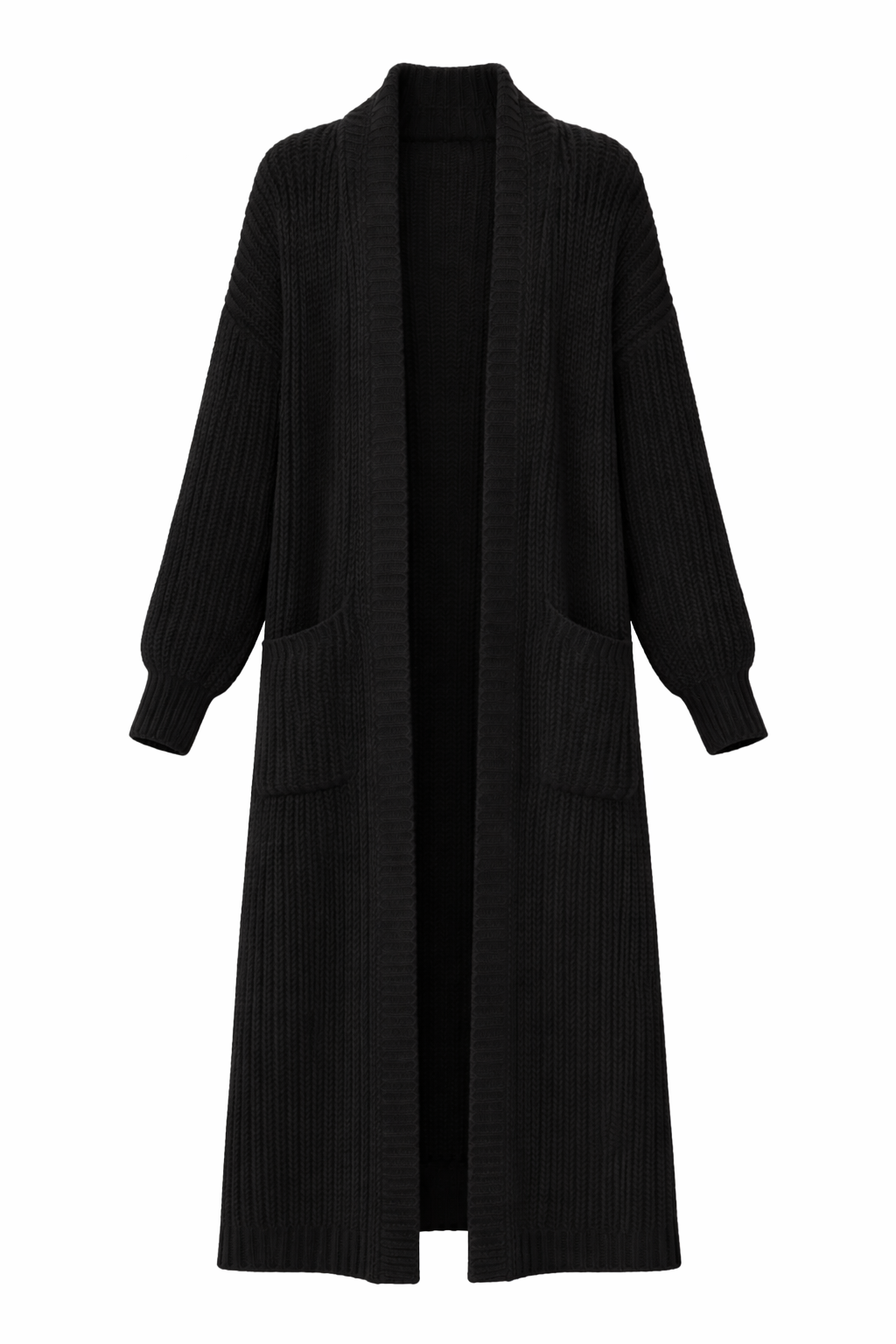 Margaret - Statement Long Knit Vest