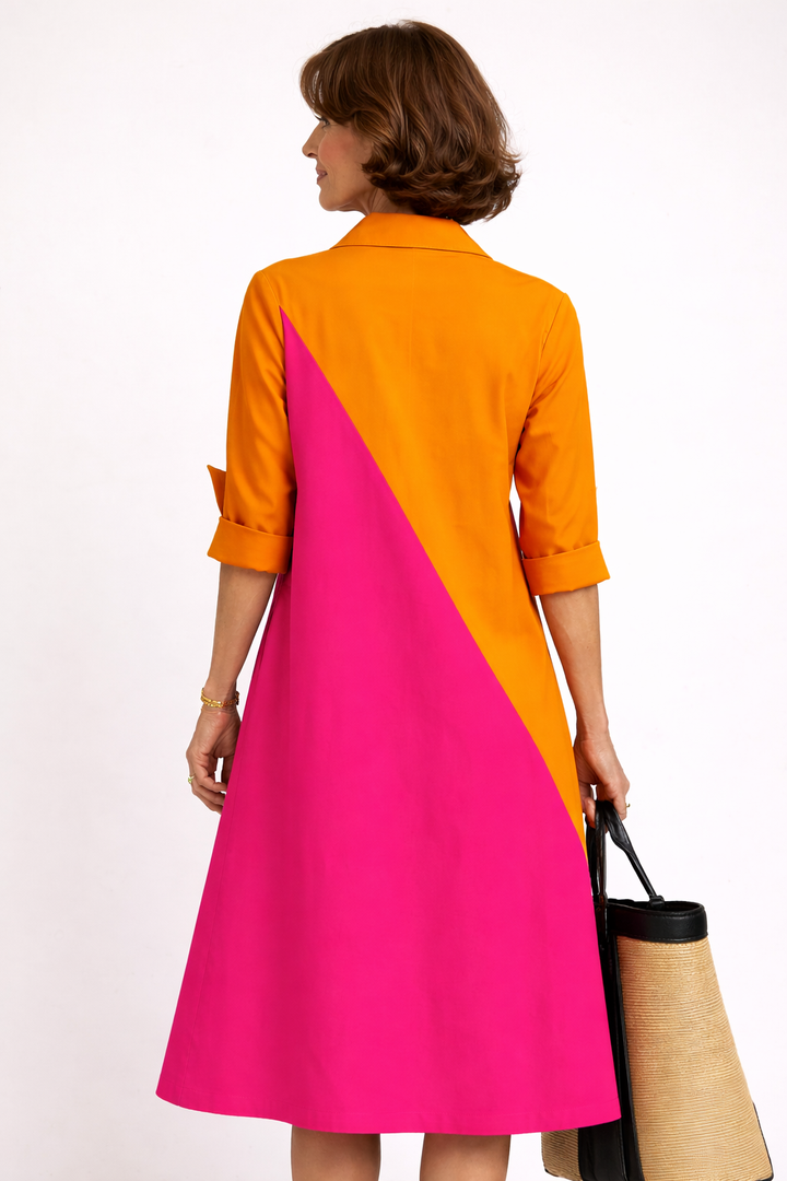 Alessia-Stripe Dress