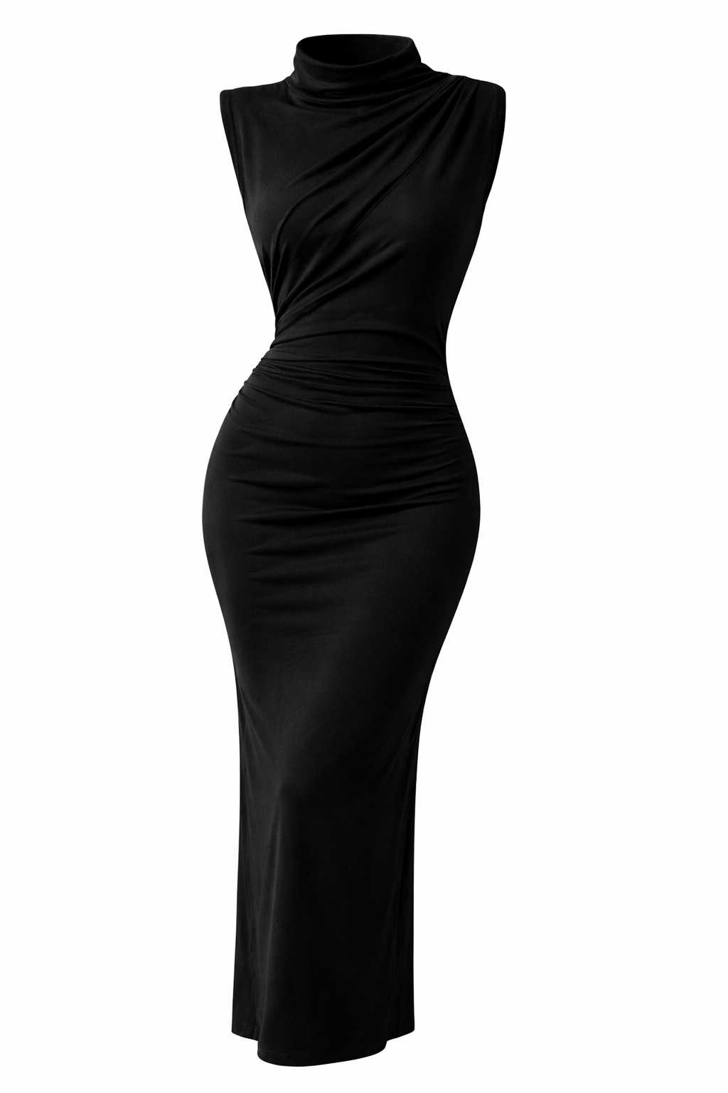 Lina - Noble Form High Neck Maxi