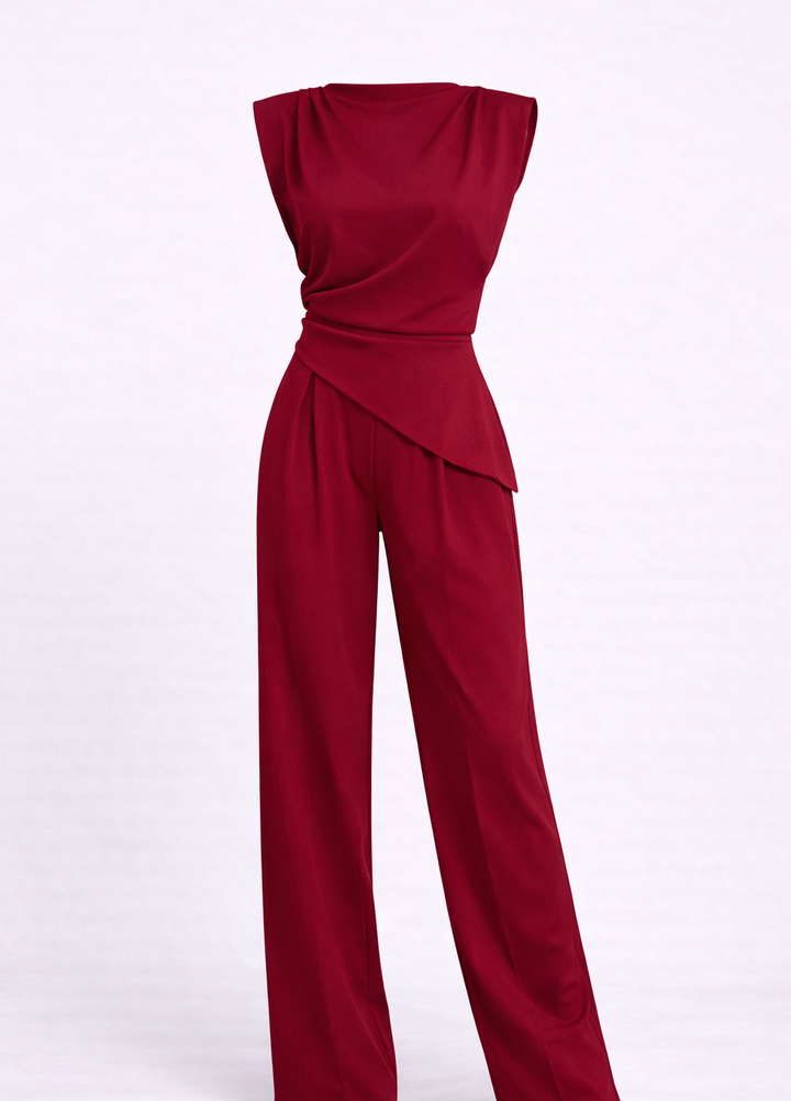 Mia - Élégance Draped Set