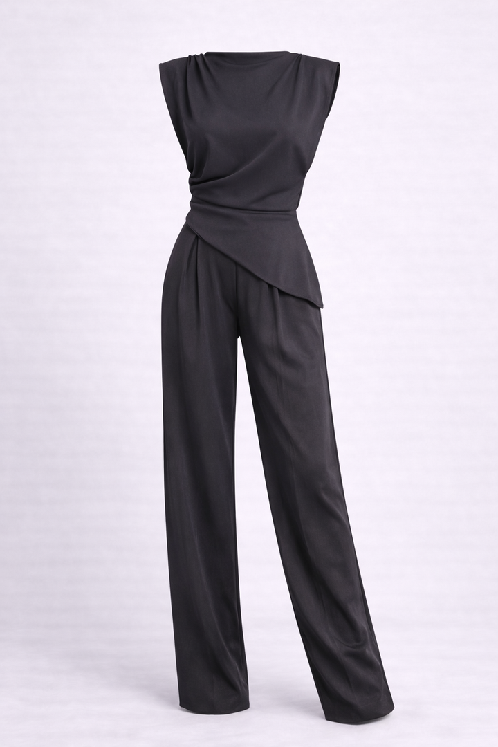 Mia - Élégance Draped Set