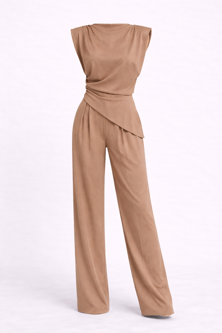 Mia - Élégance Draped Set