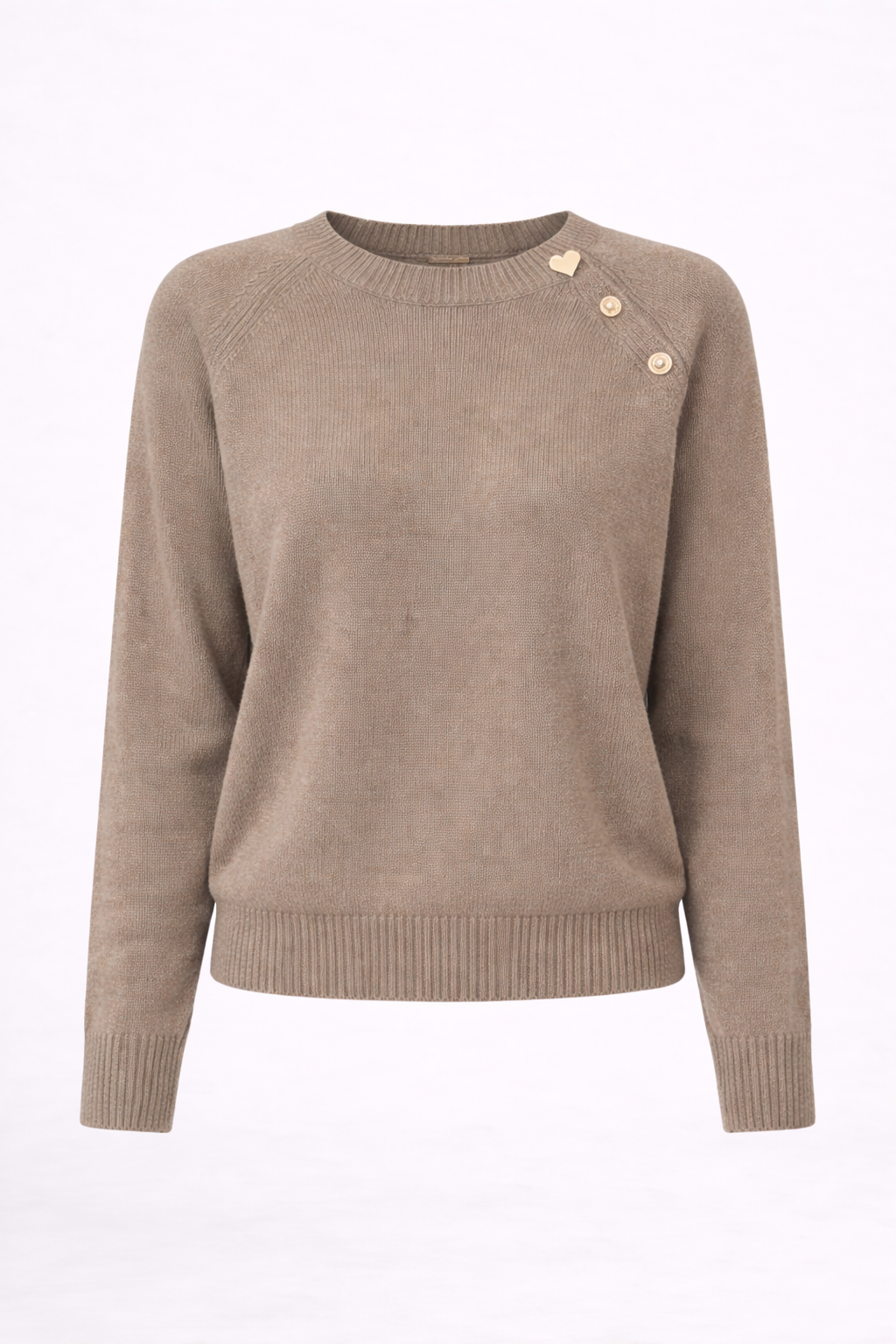 Lilly - Modern Icon Button Sweater