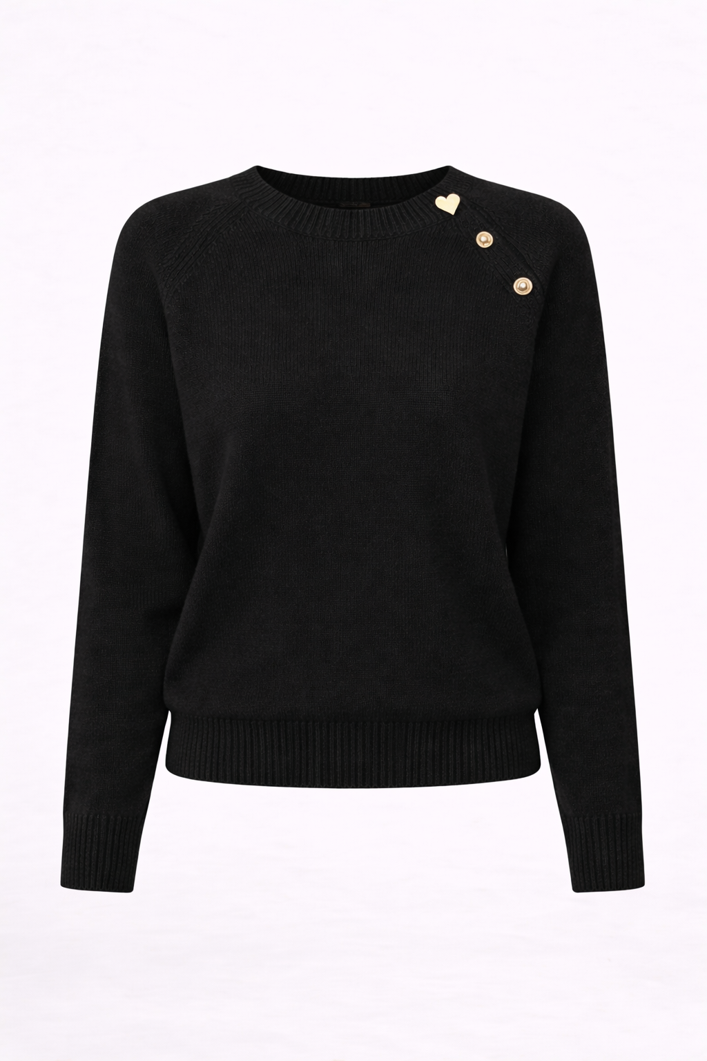Lilly - Modern Icon Button Sweater