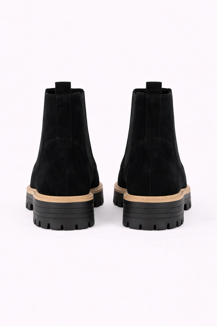 Maya - Pure Form Suede Ankle Boots