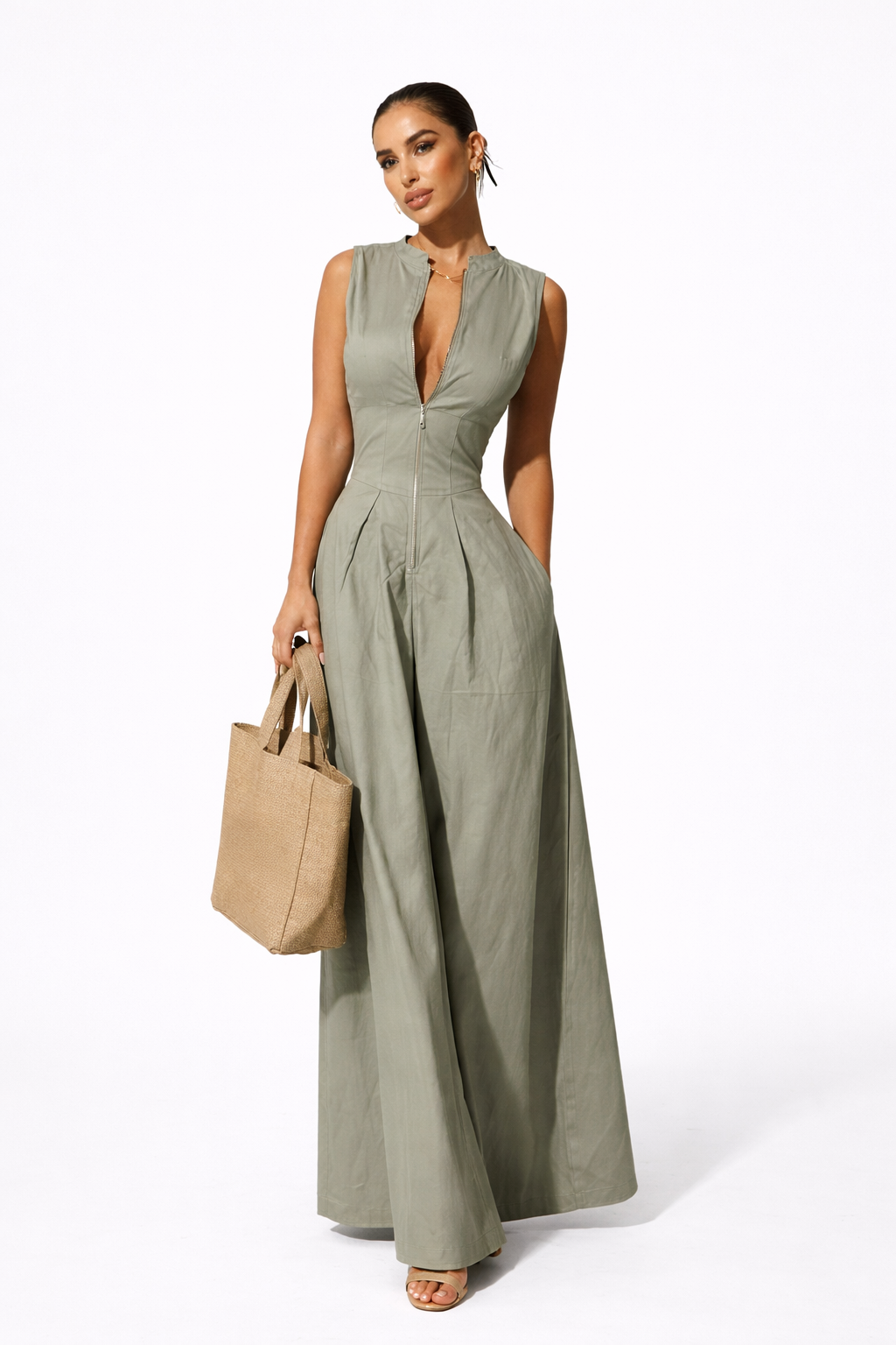 Viona – Elegant Wide-Leg Jumpsuit