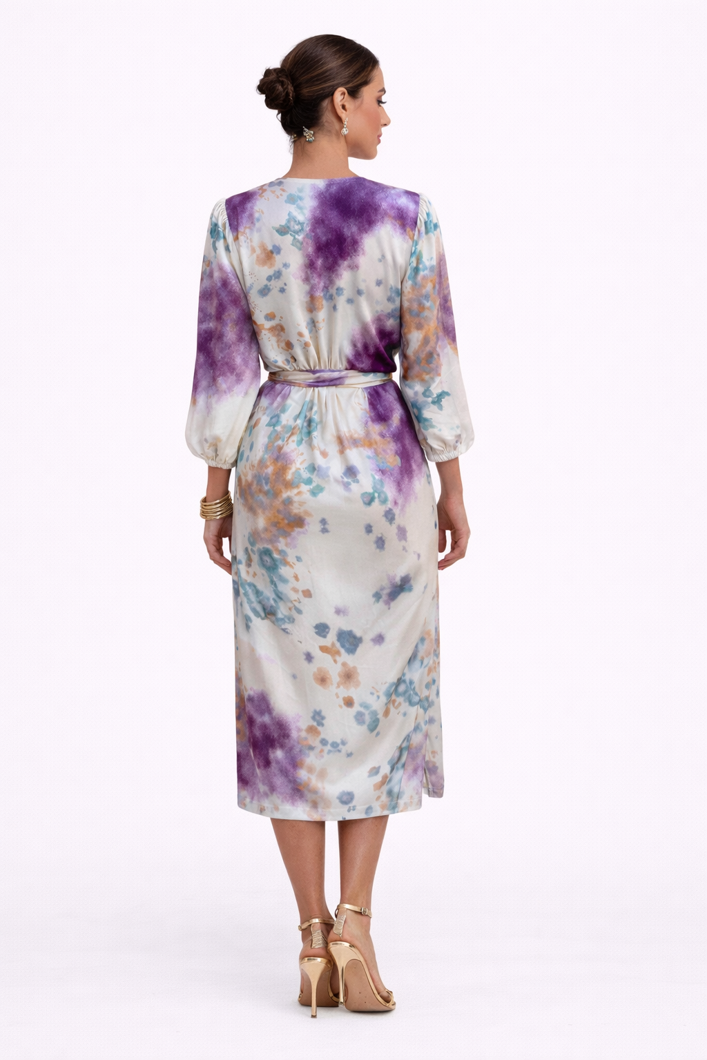 Zahara – Desert Bloom Wrap Dress