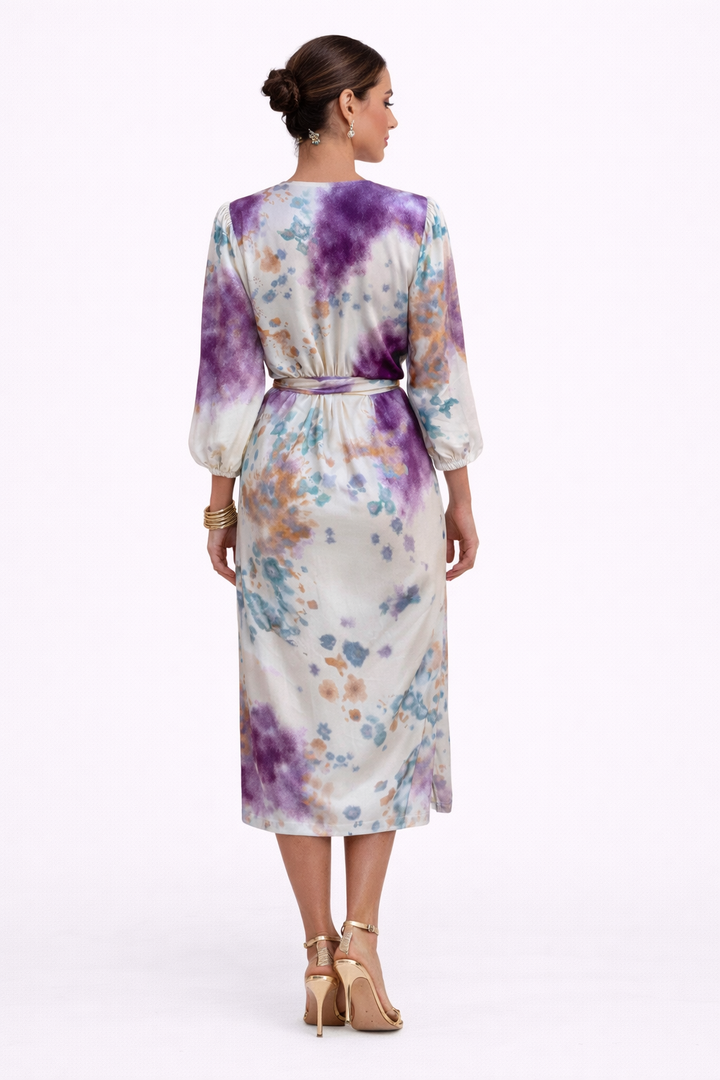 Zahara – Desert Bloom Wrap Dress