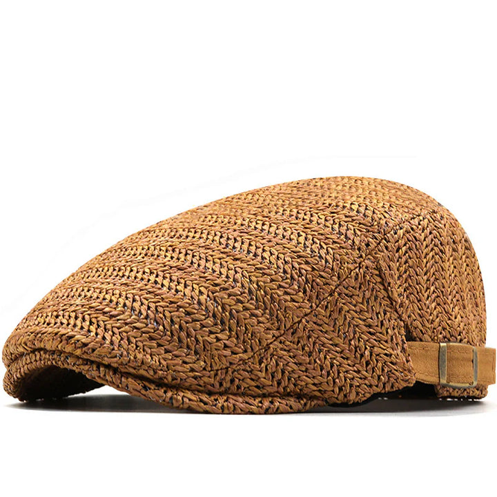 Oliver – Classic Woven Summer Flat Cap