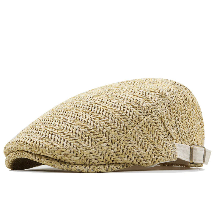 Oliver – Classic Woven Summer Flat Cap