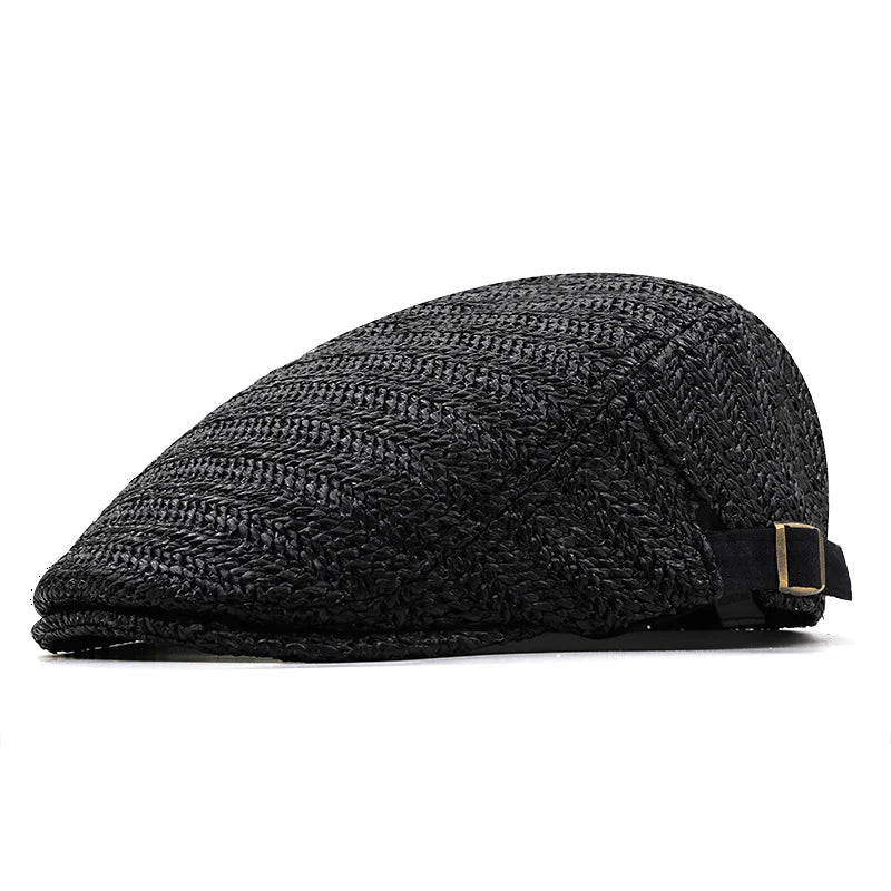 Oliver – Classic Woven Summer Flat Cap