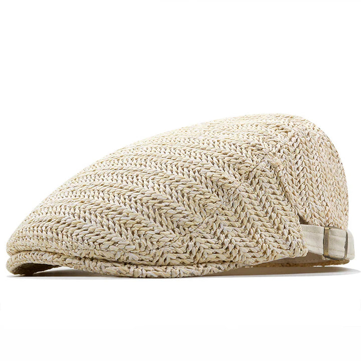 Oliver – Classic Woven Summer Flat Cap