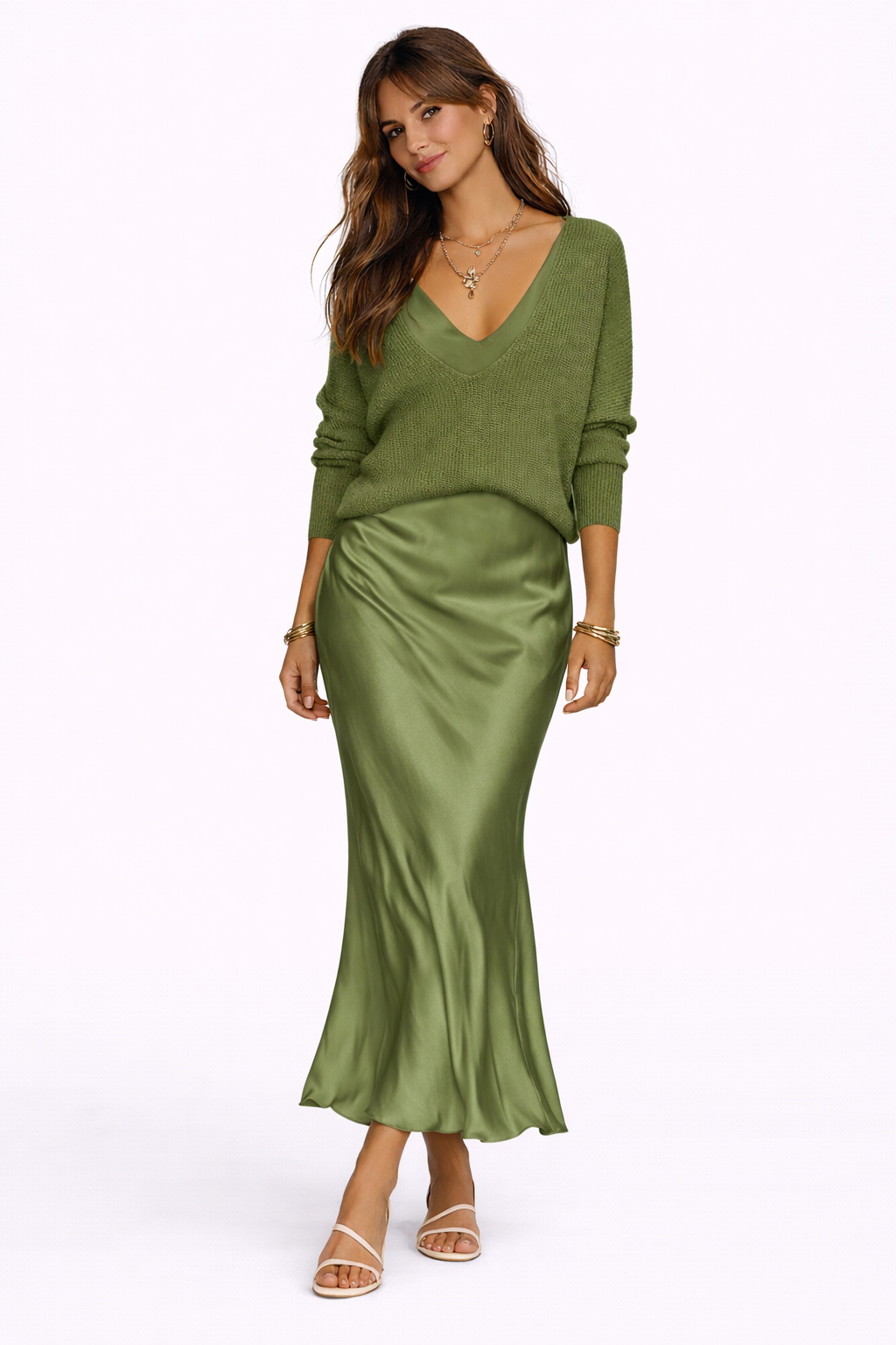 Lilly – Elegant Satin Slip Dress