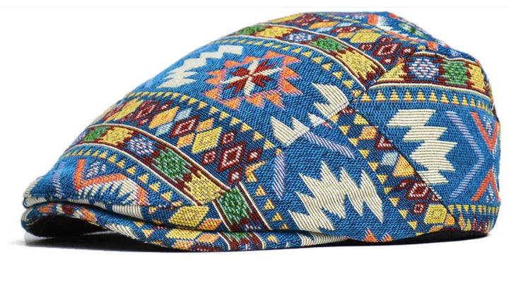 Heritage -  Patchwork Flat Cap