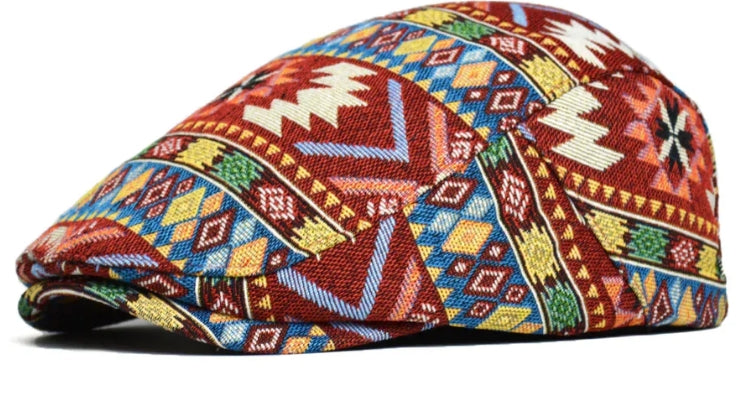 Heritage -  Patchwork Flat Cap