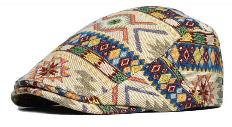 Heritage -  Patchwork Flat Cap