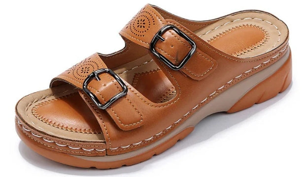 Luna orthopedic sandals for heel spurs, wide feet & osteoarthritis
