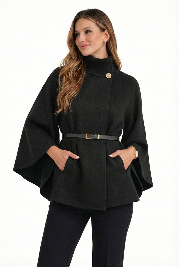 Jennefer - Silent Luxury Cape Jacket
