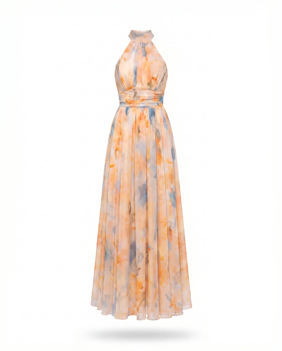 Sandy – Sunset Bloom Midi Dress